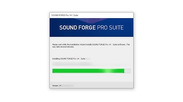 Tutorial Install MAGIX SOUND FORGE Pro 14 Suite