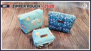 DIY Cute coin purse without a zipper / easy sewing tutorial [Tendersmile  Handmade] 