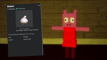 How to get the (Sister!) Badge & Morph in Piggy RP [W.I.P]