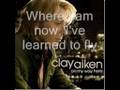 Clay aiken  on my way here  w lyrics