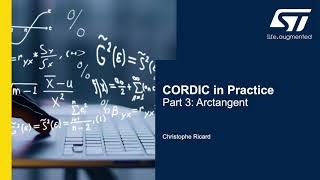 CORDIC in Practice, Part 3: Arctangent