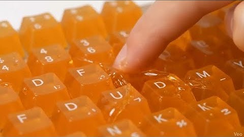 Which Ai keyboard would you choose? ASMR relaxation video google veo3 Ai satisfying relaxing sleep 