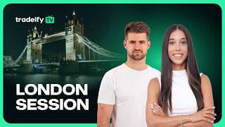LONDON SESSION LIVE! | Tradeify TV | MONDAY 7/6/26