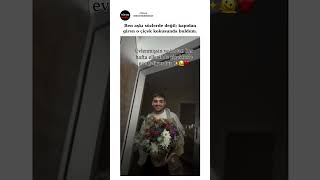 Kapıda Çiçekle Beklenen Eş 💞💕 Resimi