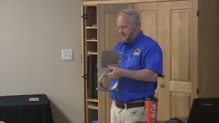 Ricky explains wood shop dust collection from shop vac to cyclone. He shares his extensive research and experience in dust 