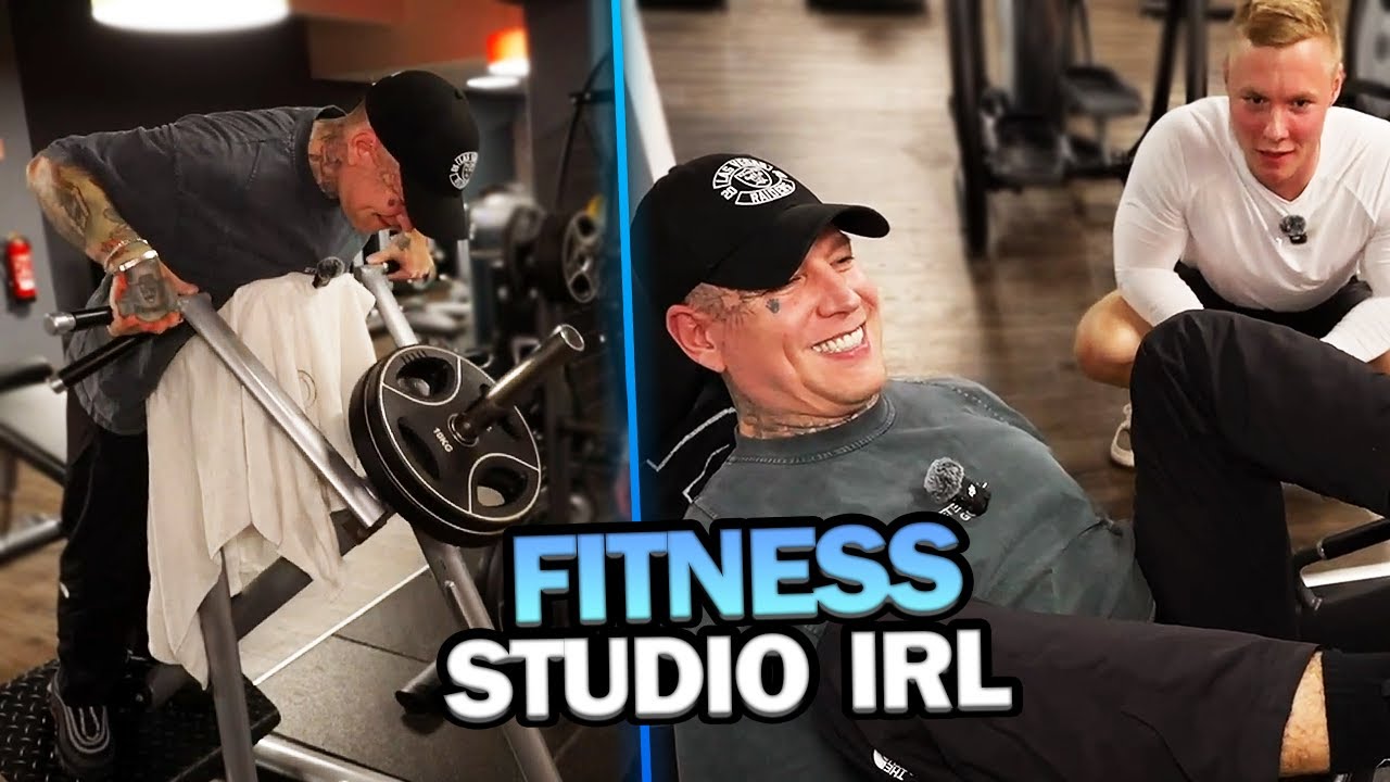 Monte LIVE aus dem FITNESSSTUDIO mit @thegeneticone 😱💪 | MontanaBlack Uncut