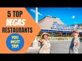 5 Top Las Vegas Restaurants You Must Try! 🥘🥓