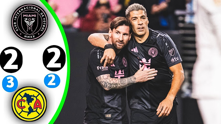 Lionel Messi Returns - Inter Miami vs Club America 2-2 (3-2 on Penalties) Highlights & Goals 2025