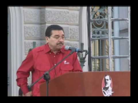 Gran Tribuna del FMLN Enero 2010, Medardo Gonzalez...