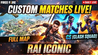 FREE FIRE LIVE CUSTOM ROOM | FF LIVE GIVEAWAY ? 😉 ❤️ #freefirelive #ff #fflive #fflivetournament screenshot 1