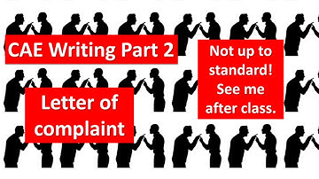 C1 Writing Part 2: Formal letter: Complaint