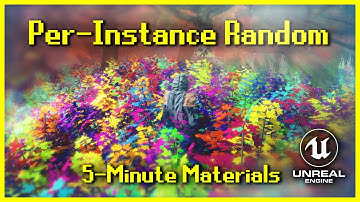 Per-Instance Random | 5-Minute Materials [UE4/UE5]