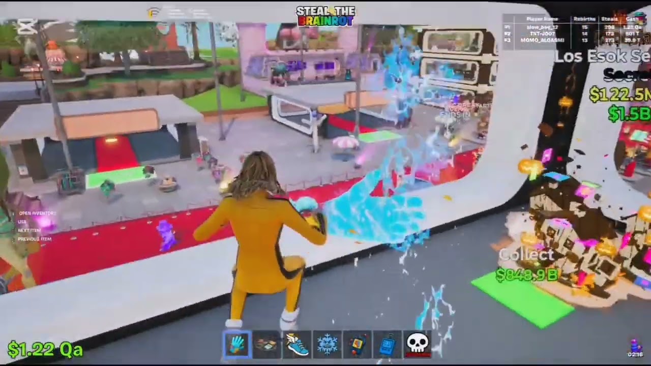 فورتنايت مـاب السرقة#3 | هـدايا المتابعين🎖️+ تـريدات رهيبة| fortnite steal the brainrot 
