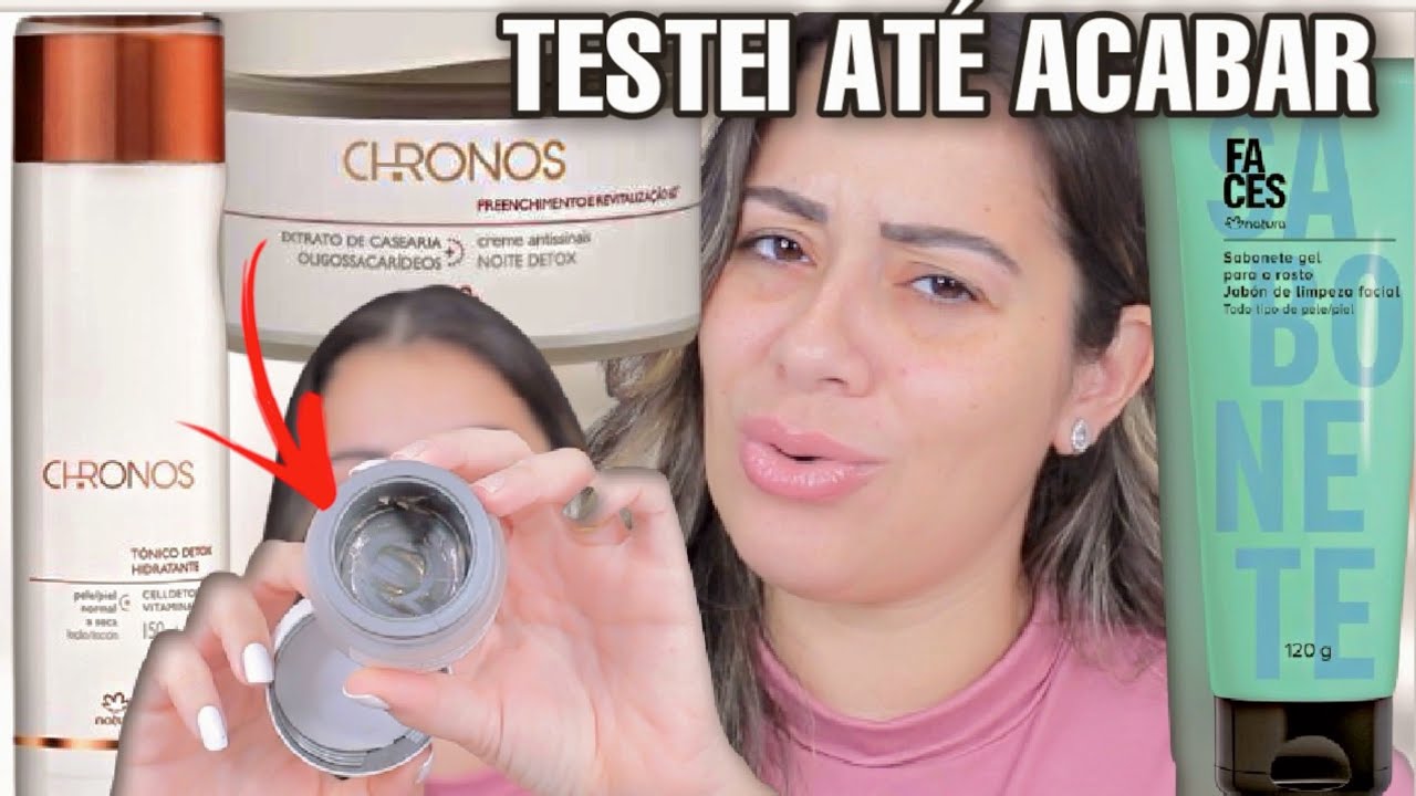Rotina de skin care só com NATURA |   30 dias de uso