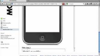 Mobile Web Site Generator