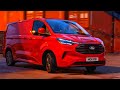 New Ford Transit Custom Limited 2023 (Artisan Red Color) - Cheapest &amp; Affordable Van for Business