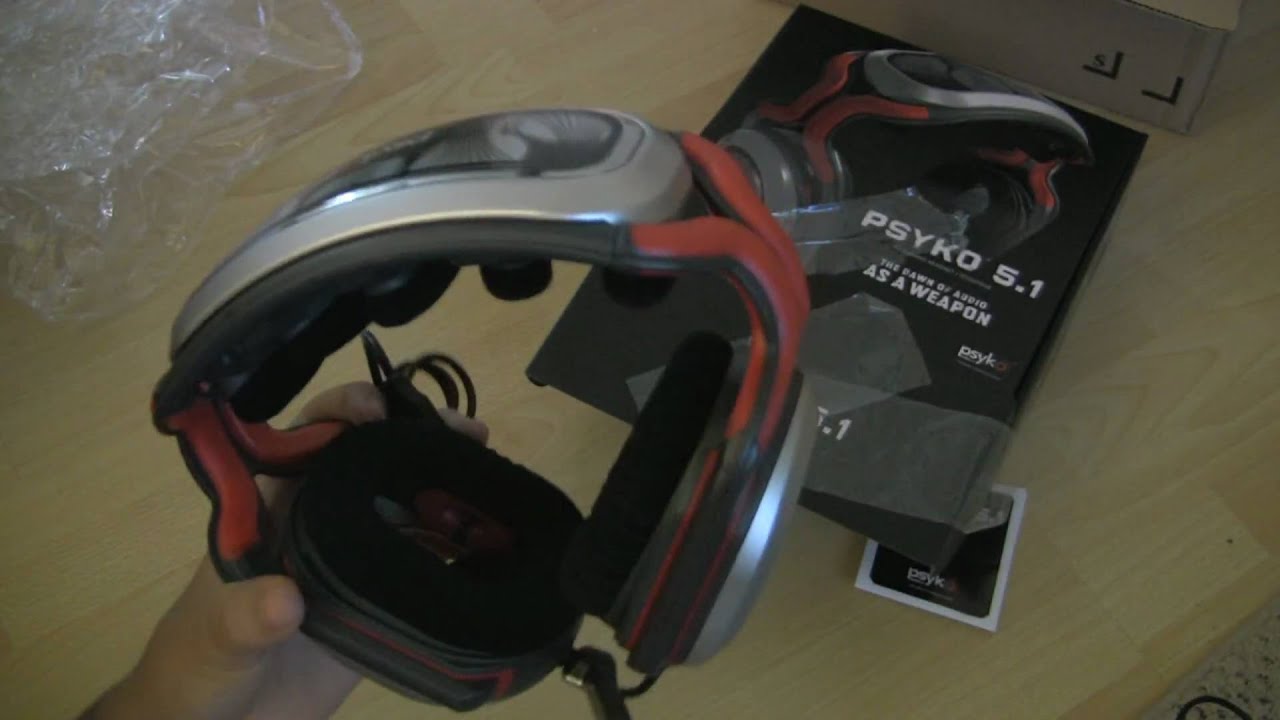 Psyko 5.1 Gaming Headset UNBOXING