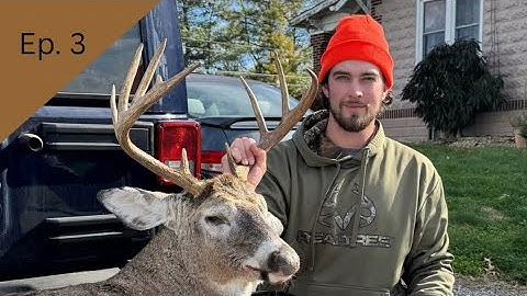 BIG 11 pointer down!! Private land Muzzleloader opener with rut activity | TheRidgeRunners 