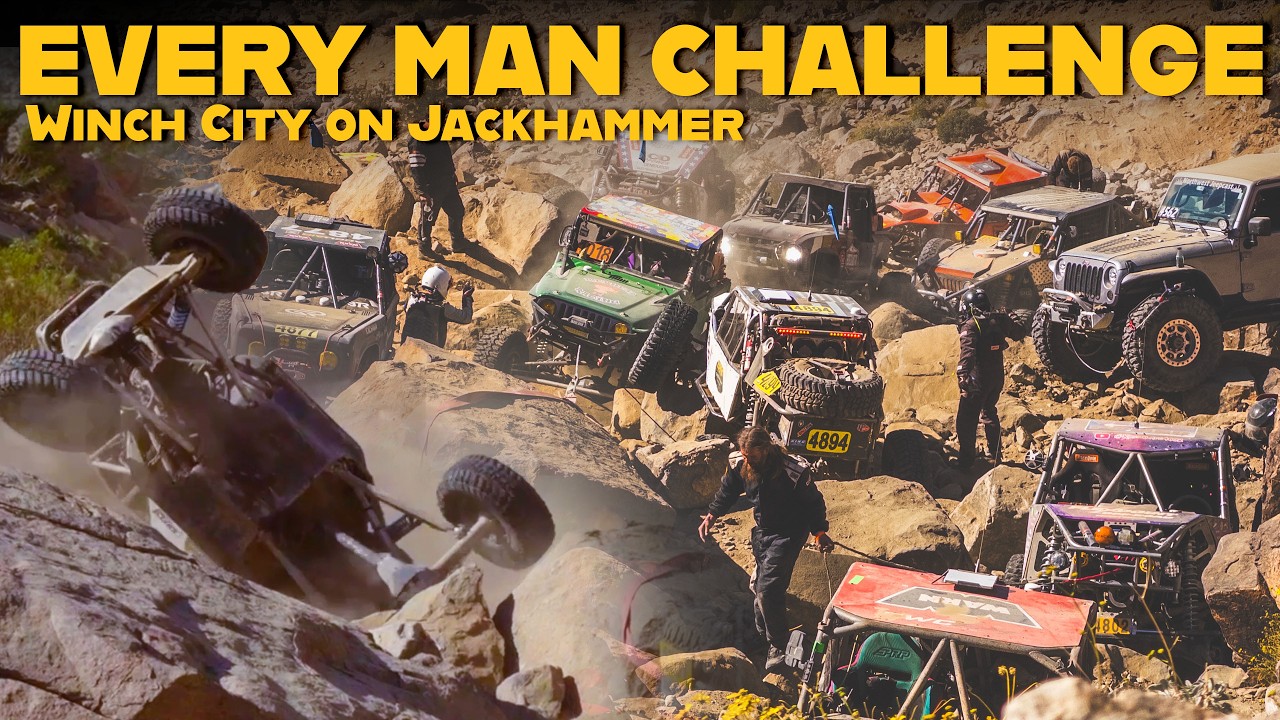 King of the Hammers 2026! Every Man Challenge - Desert and Jackhammer