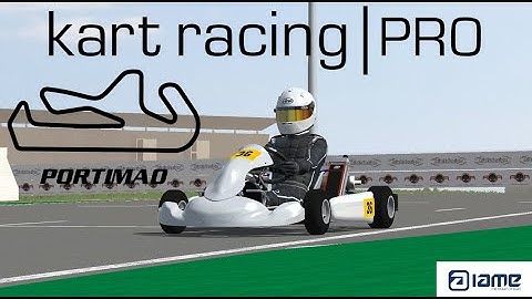 Hotlap around Portimao Kart racing pro