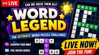 🔴 WORD LEGEND LIVE | Can We Find Every Hidden Word? screenshot 2