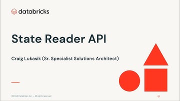 State Reader API Demo: Querying State Data in Spark Structured Streaming