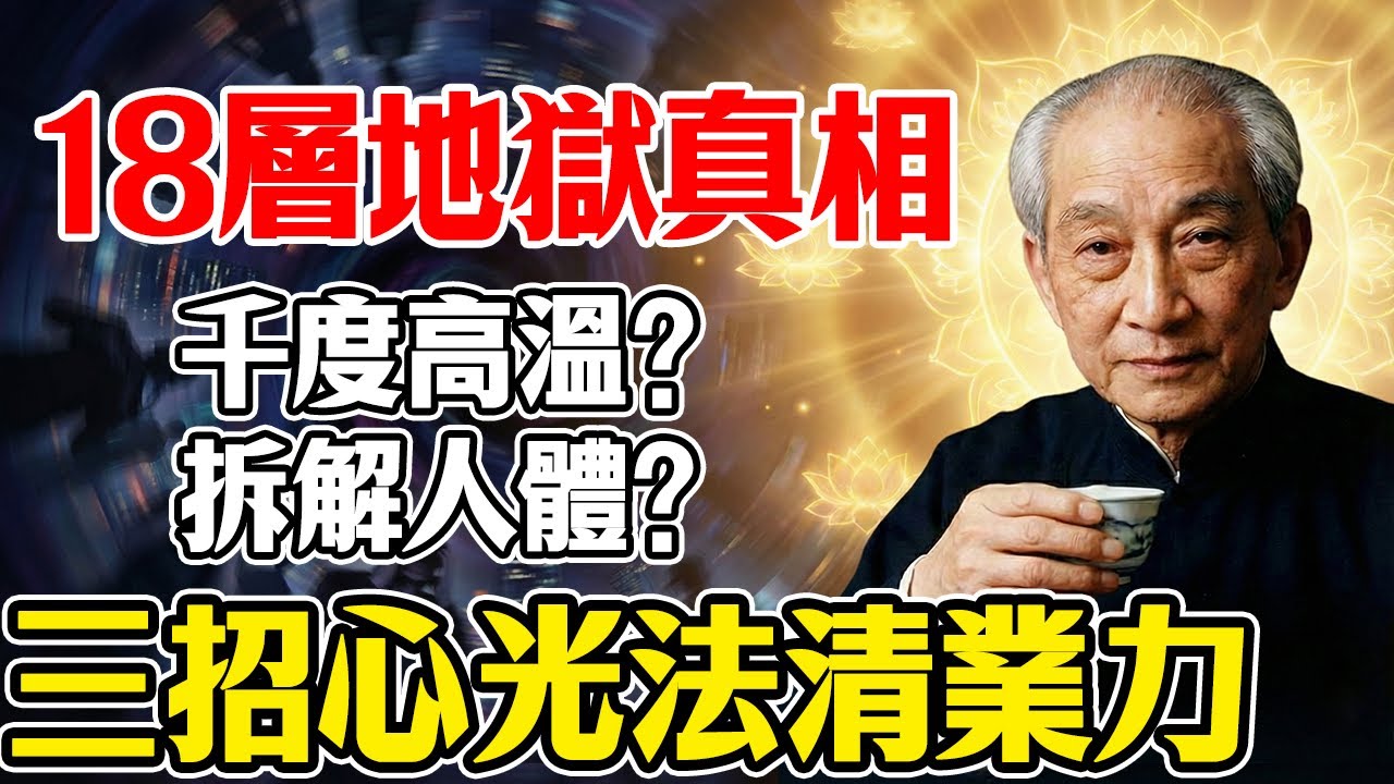 南懷瑾大膽揭秘：十八層地獄真的存在嗎？那不是迷信，是「潛意識」的VR投影！從量子力學看因果報應 #南懷瑾  #潛意識  #十八層地獄 #因果報應  #唯識