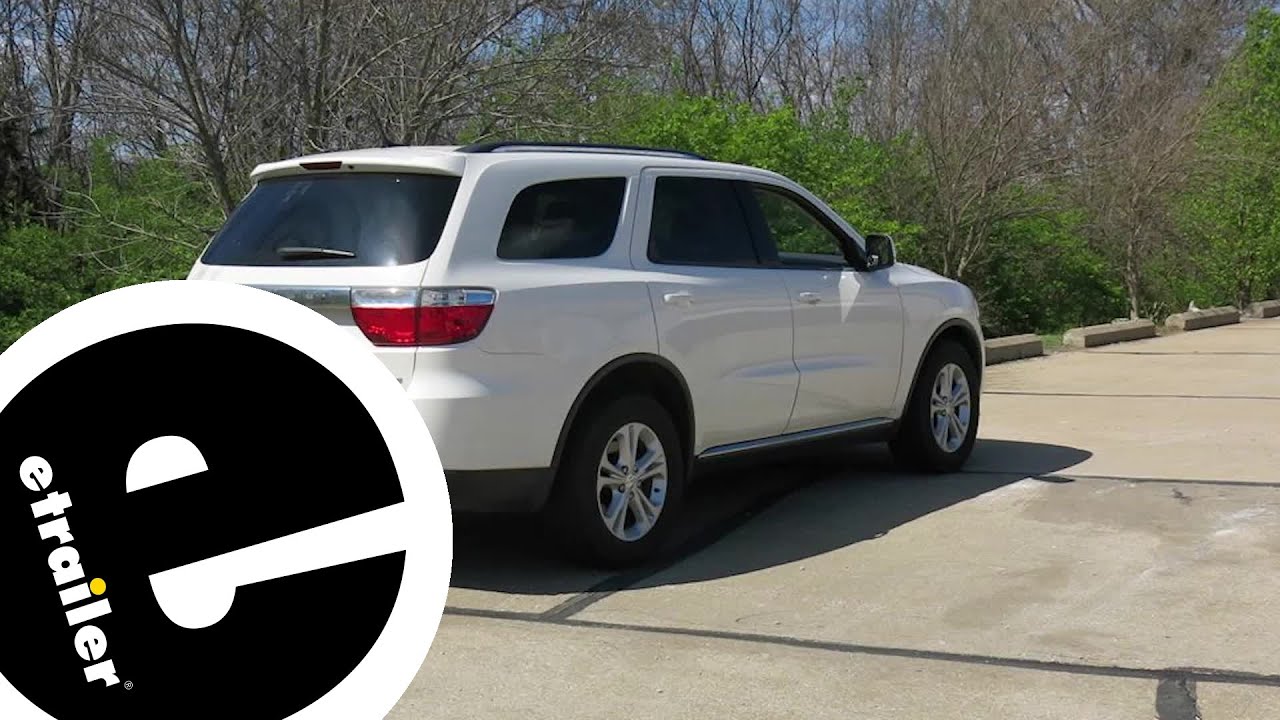 Etrailer Best 2012 Dodge Durango Trailer Hitch Options Youtube