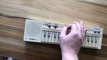 Casio PT-1 w/ grey keys