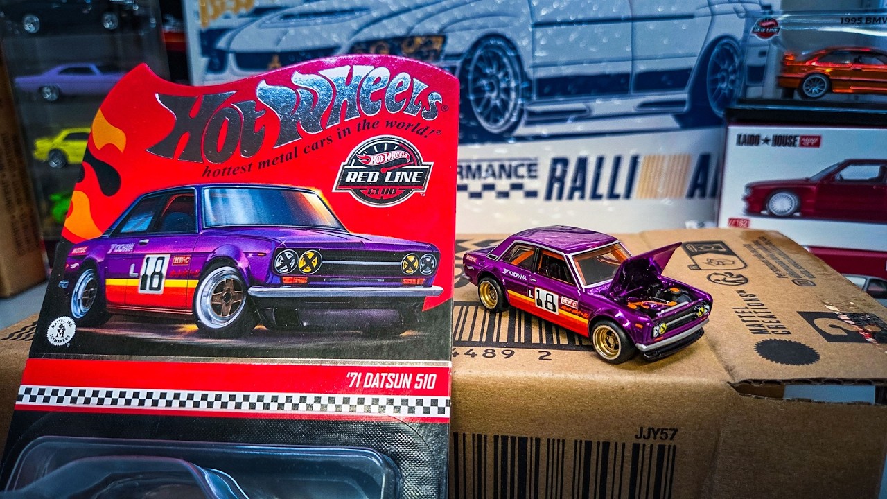 RLC Exclusive '71 Datsun 510 - Hot Wheels - YouTube