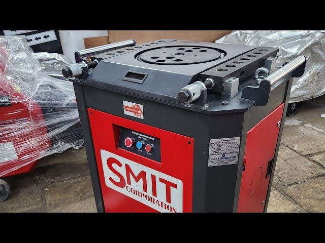 Demo & Installation video of SMTW42 bar bending machine