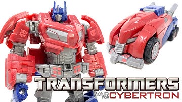 Transformers Cybertronian OPTIMUS PRIME War For Cybertron recensie
