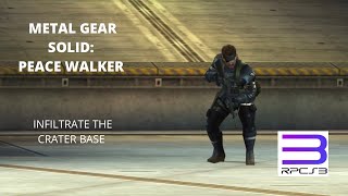 Metal Gear Solid: Peace Walker - Infiltrate the Crater Base (4K 60FPS) RPCS3