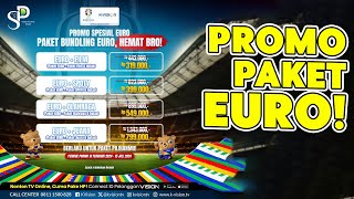 PROMO Special Bundle Paket EURO 2024 di Kvision | Banyak Bonusnya!