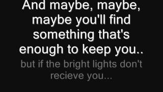 Vignette de la vidéo "Bright Lights Lyrics - Matchbox Twenty"