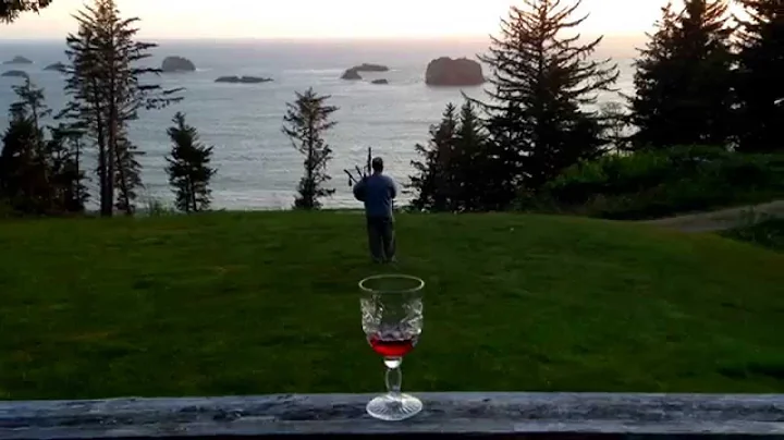 Dad Plays Amazing Grace