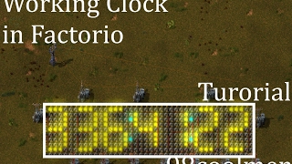 Clock for Savefile Factorio Tutorial | 98coolmen