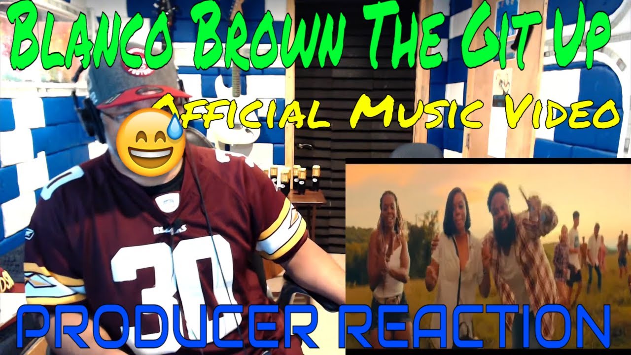 Blanco Brown The Git Up Official Music Video - Producer Reaction