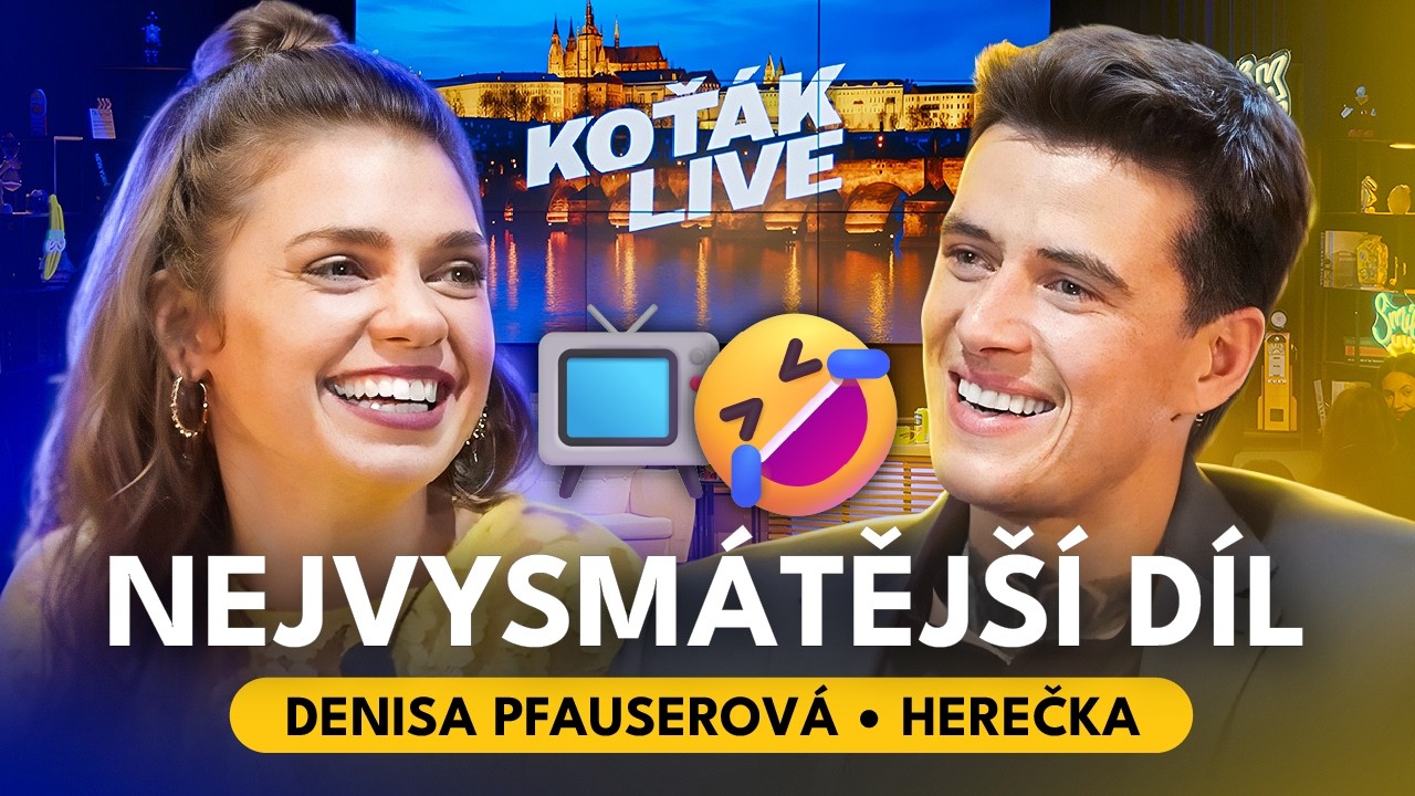 Denisa Pfauserová: Cizí slova mi nejdou, ale mateřství jo! | KOŤÁK LIVE
