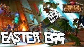 Dungeon Defenders - Secret Room & Secret Code?! (Easter Egg!)