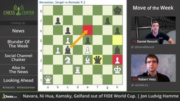 Insane Komodo Sacrifice: ChessCenter Move Of The Week