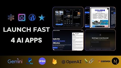 AI Accelerator: Launch 4 Ready-to-Deploy AI SaaS Apps Fast!
