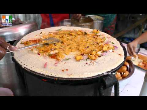 mumbai-masala-dosa-making-|-roadside-breakfast-recipes-|-mumbai-street-foods-street-food