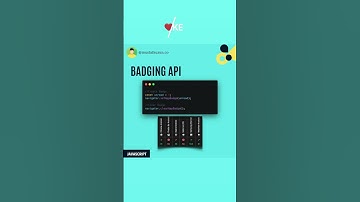 Javascript, Badging API #javascript #shorts