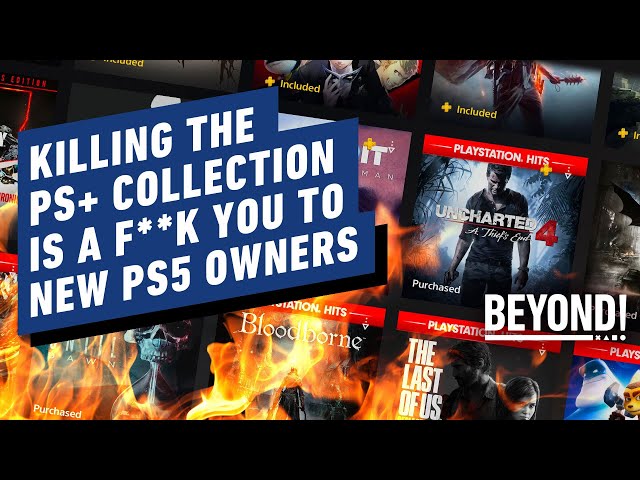 Why is the PlayStation Plus Collection going away just as PS5s became  easier to buy?