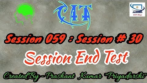 Session 59 - Session 30 - BS CIT - Session End Test