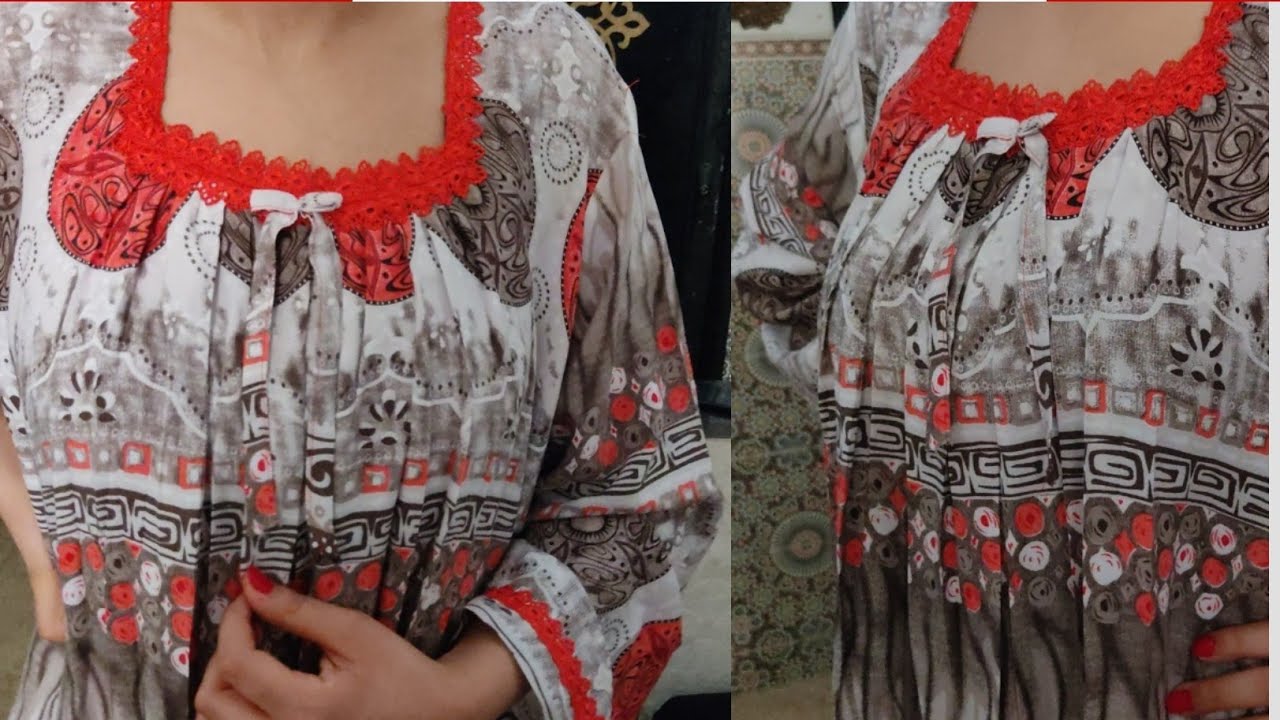 موديل گندورة قياس كبير للصيف  💯💜💚💛 ساهل وكايجي مرتاح في اللبسة