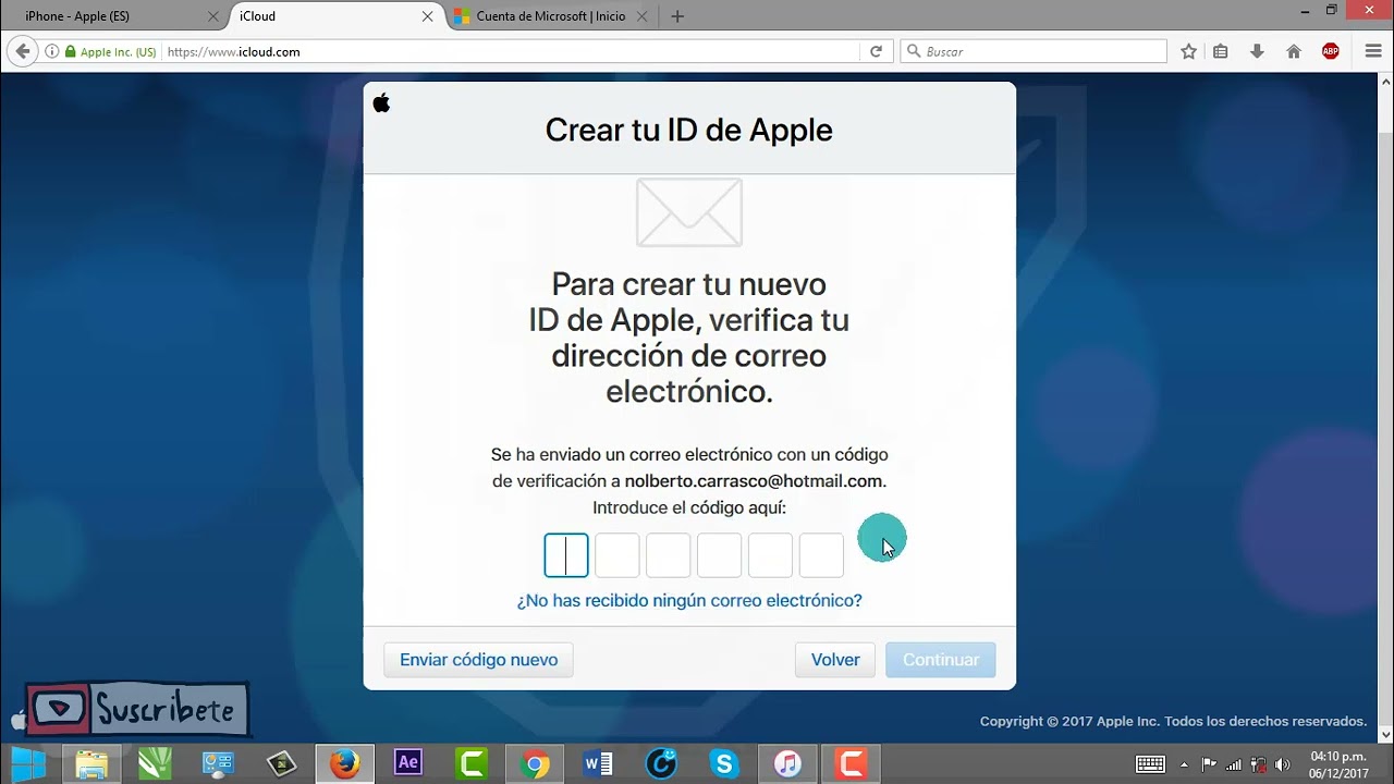 Como CREAR tu ID de APPLE | Fácil Y Rápido - YouTube
