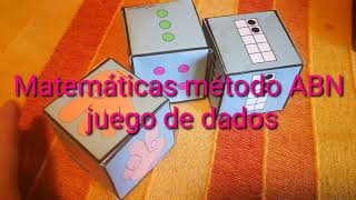 Matemáticas método ABN juego de dados- juegos matematicos- enseñar los numeros