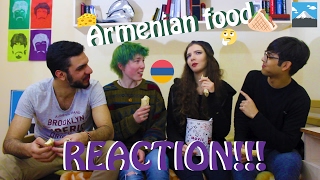 CC BLOG | REACTION TO ARMENIAN FOOD! РЕАКЦИЯ НА АРМЯНСКУЮ ЕДУ! ☼ Candy Candice ☼